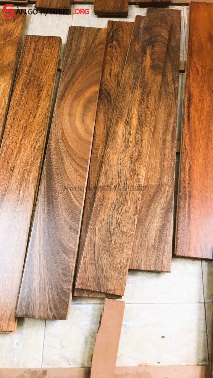 Sàn gỗ Lim Nam Phi 15mm 450 600 750