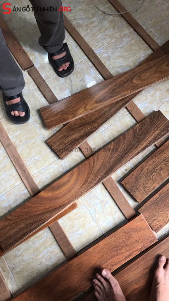 Sàn gỗ Lim Nam Phi 18mm 900 1050 1200